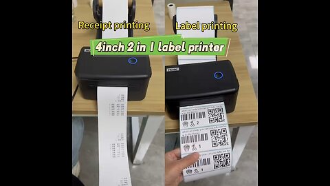 4inch 2in1 printer