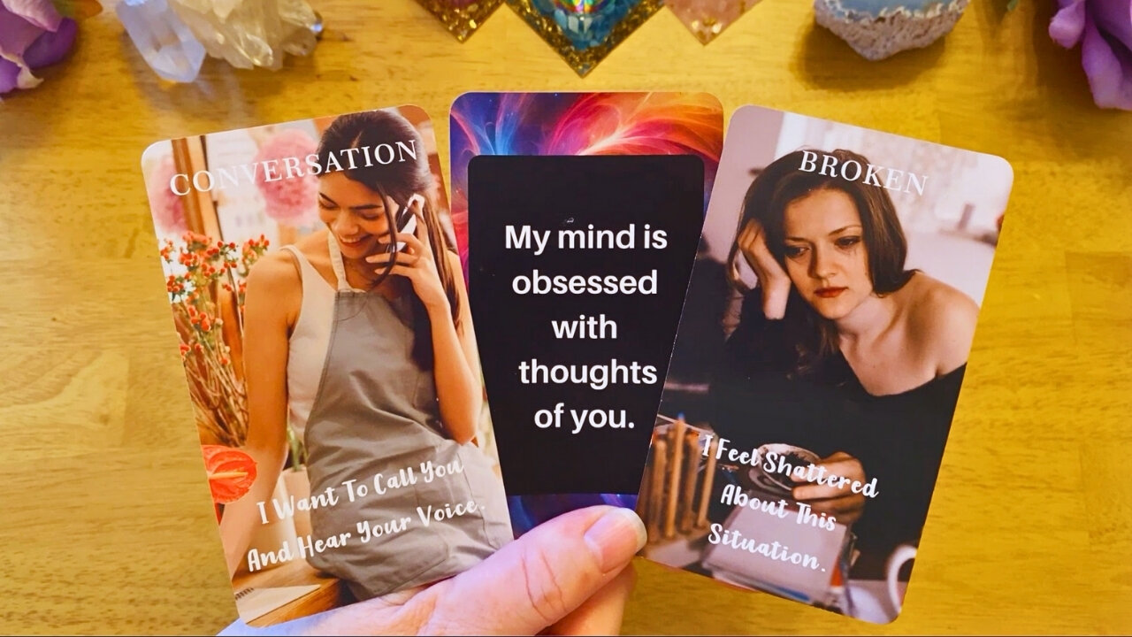 SOMEONE IS OBSESSING ABOUT YOU! 💜 THEY HATE THIS SILENCE BETWEEN YOU! 😞 (LOVE TAROT READING) 🩷