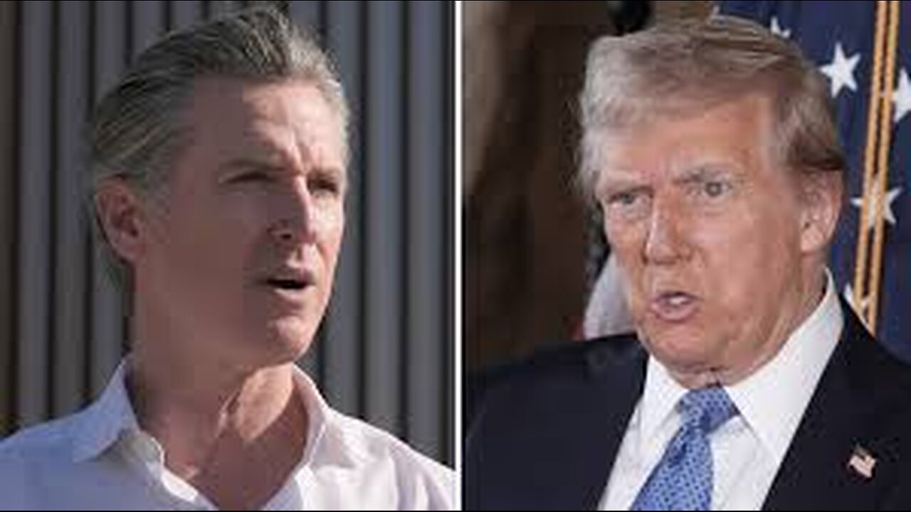 Trump Again Rips Gov. Newsom, Demands He 'Let Water Flow'