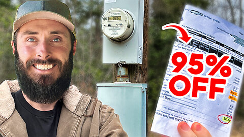 How I Cut 95% Off My Electric Bill Legally (Using Batteries!)