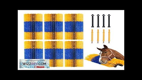 Livestock Scratching Brush 6Pcs Itch Relief Horse Scratcher Brush 17.1 in Review