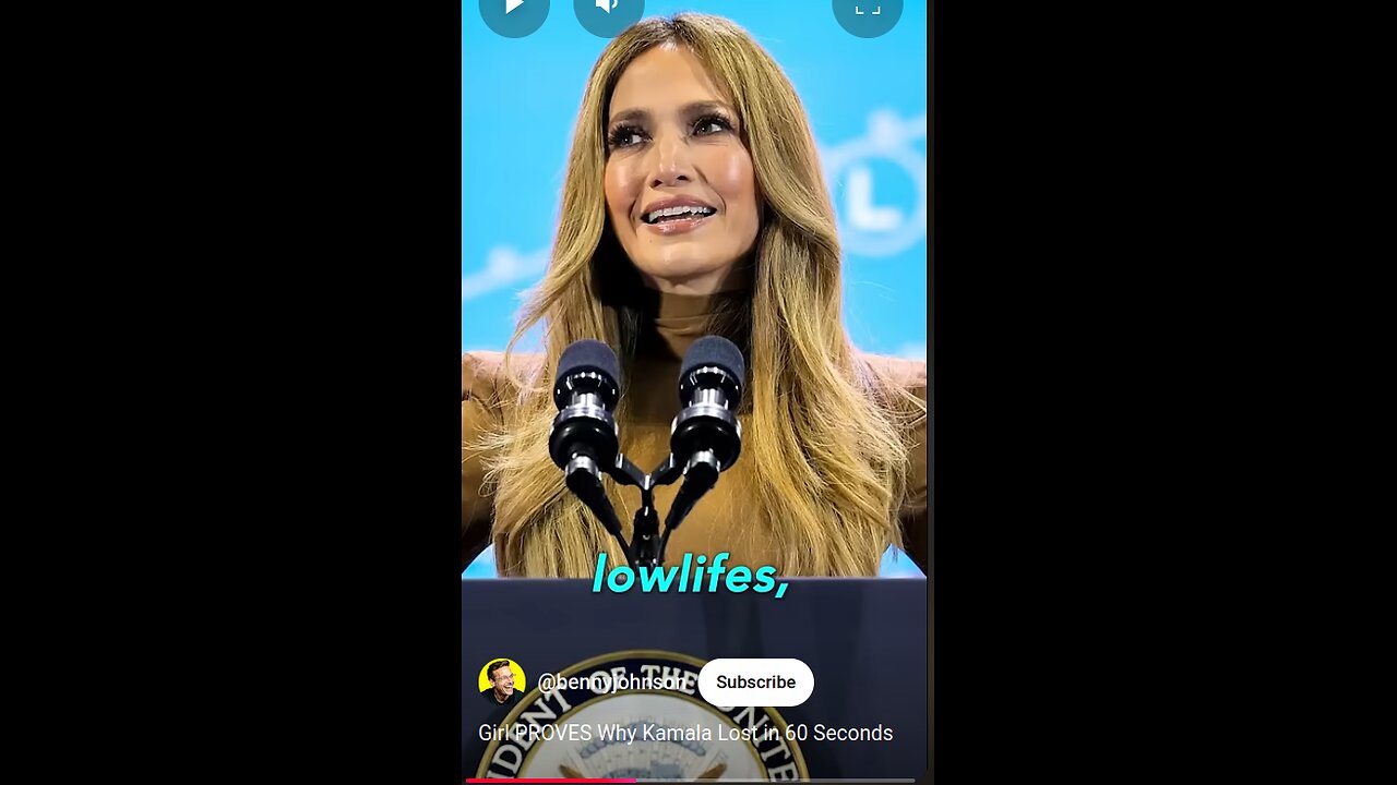 Girl PROVES Why Kamala Lost in 60 Seconds - Lables Jennifer Lopez / Jlo One Of The Diddy "Lowlifes"