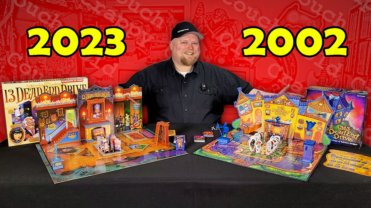 13 Dead End Drive vs. 1313 Dead End Drive - Retro Board Game Review - Winning Moves vs. Parker Bros.