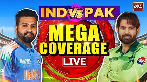 India Vs Pakistan Live | Champions Trophy 2025 LIVE| India vs Pakistan LIVE Match Today