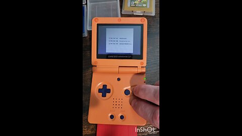 Gameboy Advanced SP