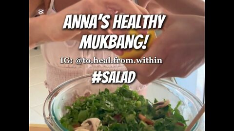 SALAD 🥗 #health #healthylifestyle #mukbang #medicalmedium #eatingshow #salad