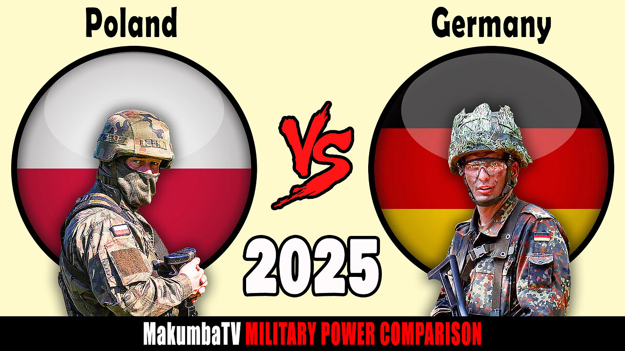 Poland vs Germany 2025 | Military Power