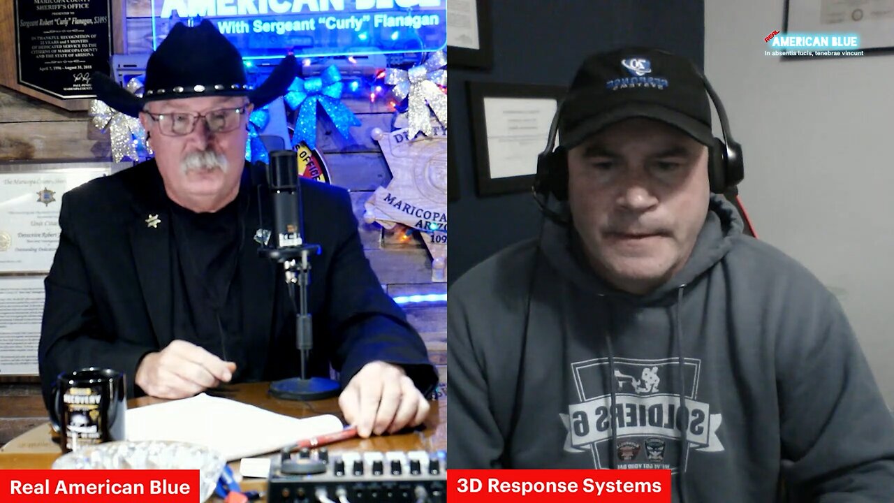 Live Stream of Real American Blue Sunday with Jason from 3D Response Systems
