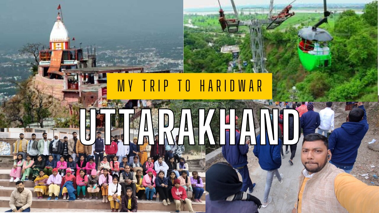 Travell Vlog - To The chandi mata temple haridwar uttarakhand india