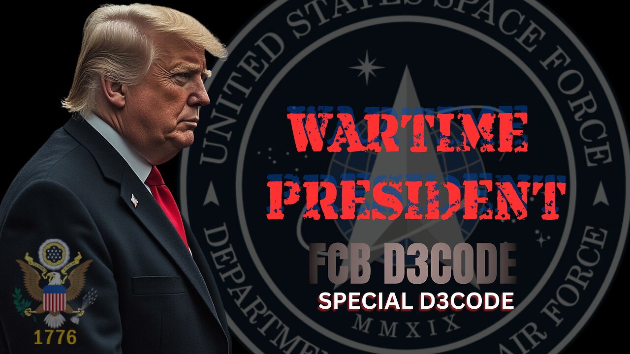 WARTIME PRESIDENT D3CODE [FCB D3CODE] RESCHEDULED!!!