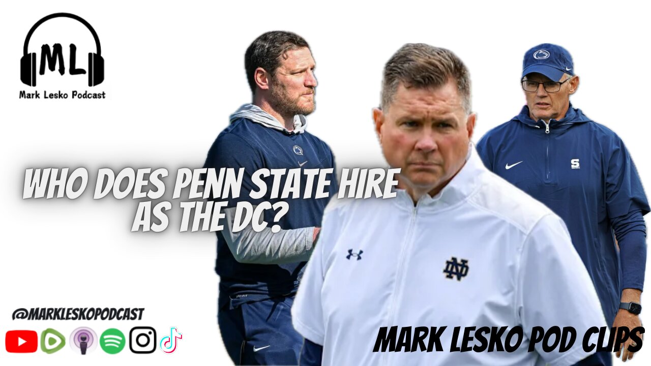 Penn State needs a new coach for the defense || Mark Lesko Pod clips #pennstatefootball