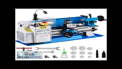 VEVOR Metal Lathe 7"x12"Precision Bench Top Mini Metal Lathe 550W Metal Lathe Review