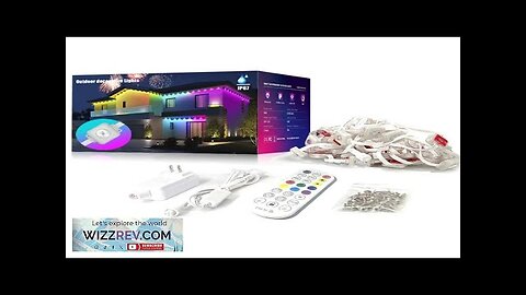 Smart RGB Eaves Lights with DIY Scene Modes Waterproof Starry Lights Review