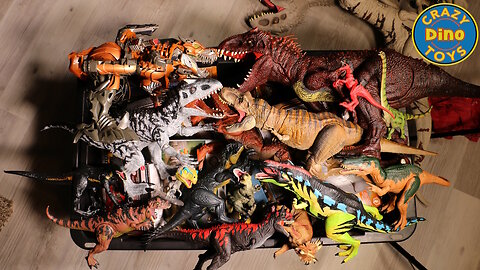 Huge Surprise Box 43 Jurassic World Dinosaur Toys Unboxed Jurassic Park Chaos Theory Toys