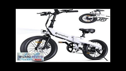 isinwheel U5 Electric Bike Adult 500W 20" Folding Bikes 20MPH Max Range Review