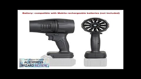 1000W Turbo Fan Violent Fan 500g Thrust Stepless Speed High Power Turbofan Review