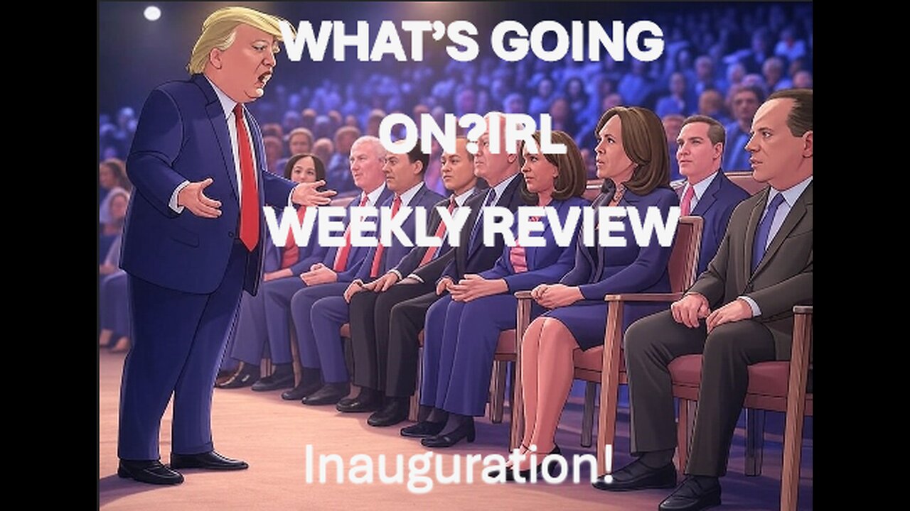 What's Going On?IRL Weekly Review, Ep 1 Inauguration Week!