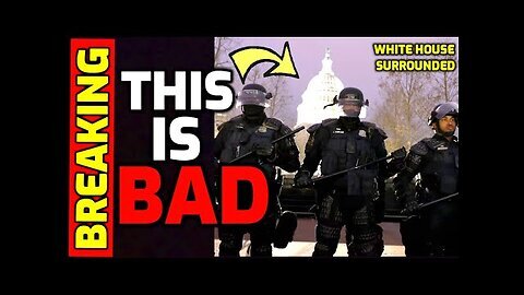 It Begins.... Chaos in Washington DC - Rioters Surround The White House