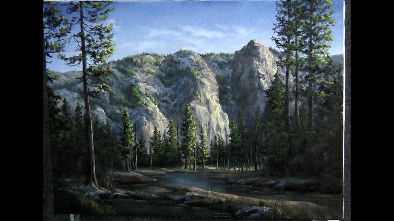 Paint with Kevin Hill - Yosemite Valley