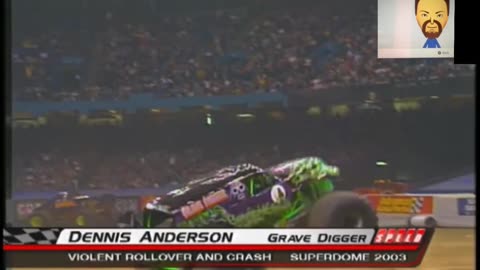 Monster Jam 2004 Freestyle Crashes and Highlights (REACTION)