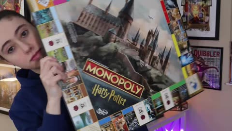 Unboxing Harry Potter Monopoly Board Game!