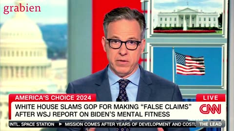 BEFORE PROFITING OFF THE CONSPIRACY TO HIDE BIDEN’S DECLINE, JAKE TAPPER WAS HELPING RUN IT