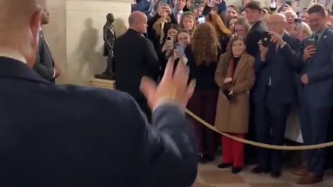 President Donald Trump made a special appearance