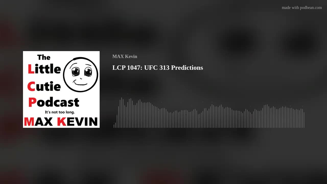 LCP 1047: UFC 313 Predictions