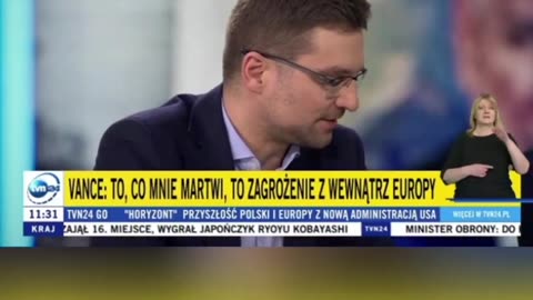 To „pouczanie” JDVance , to słyszą tylko politycy lewicy i ci oligarchowie unijni