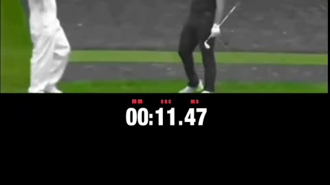 The best shot in history if golf