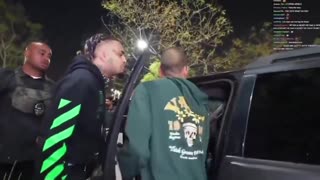 Child Predator Gets Confronted by Lil Pump While His Car Gets Spray-Painted!