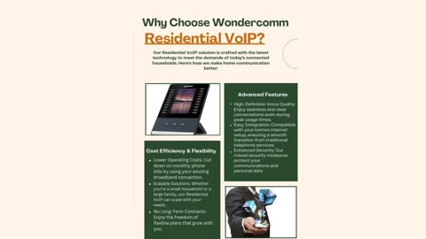 Residential VoIP Solutions by Wondercomm The Future of Home Communication