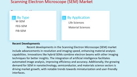 Scanning Electron Microscope (SEM) Market: Insights and Forecast to 2033 | Market Strides