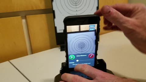 Putting an iPhone 6, 7 or 8 plus into the iTarget sled - Gun Laser Target Training