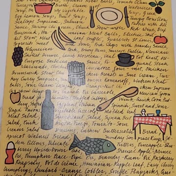 Vintage recipe for Cream of Avocado Soup