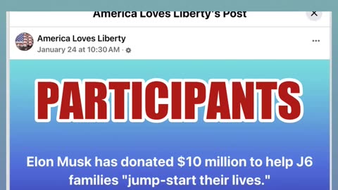 Fact Check: Musk Did NOT Publicly Donate $10 Million To Help J6 Families 'Jump-Start Their Lives'