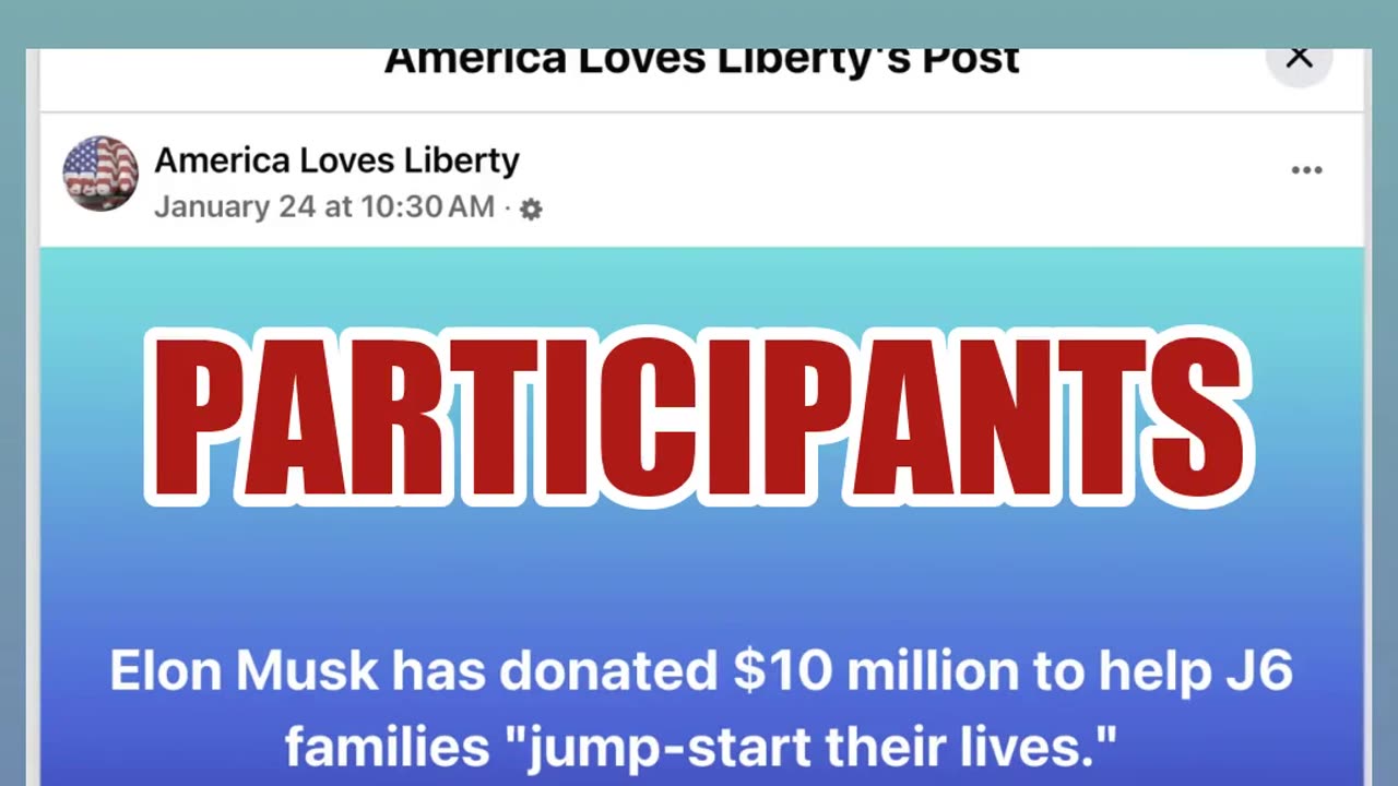 Fact Check: Musk Did NOT Publicly Donate $10 Million To Help J6 Families 'Jump-Start Their Lives'