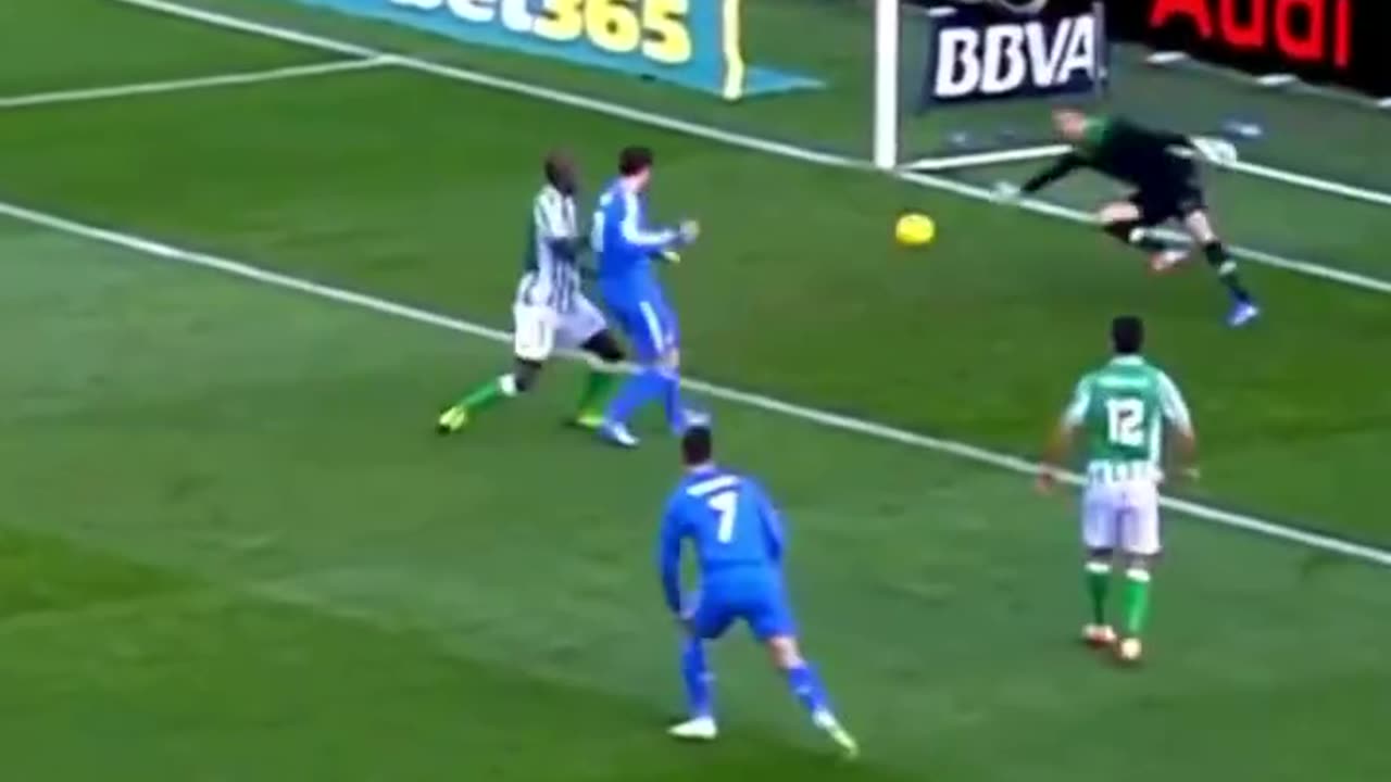 Watch this Excitement from Cristiano Ronaldo.