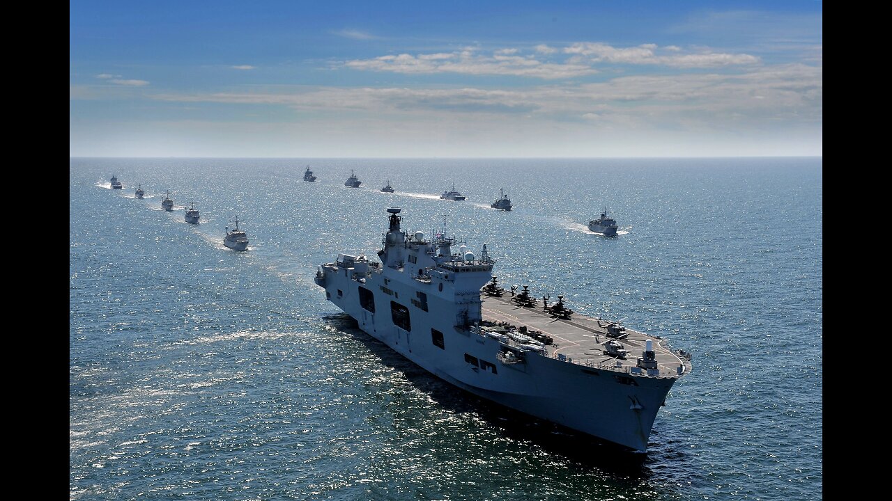 NATO begins military operation against Russia in Baltic Sea with 10 ships