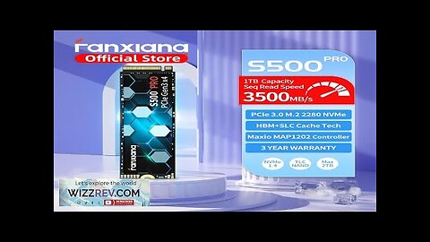 Fanxiang S500 Pro/S690/S790 M.2 SSD 2TB 1TB TLC Hard Disk M.2 NVMe Review