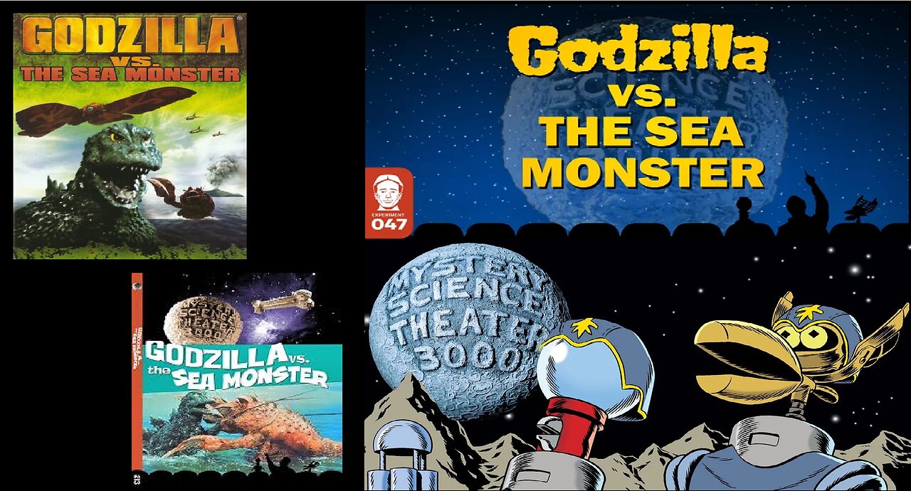 Godzilla Vs. The Sea Monster (rare MST3K movie spoof)