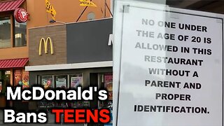 New York City McDonald's BANS Teens