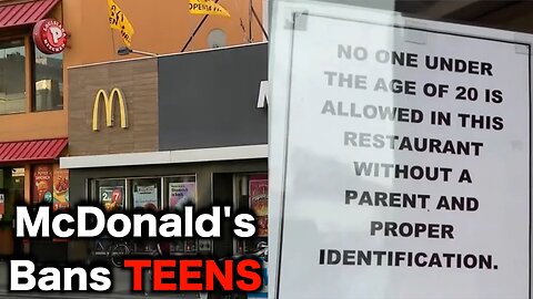 New York City McDonald's BANS Teens