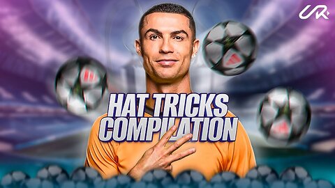 All my HAT-TRICKS in the UEFA Champions League... with special CR7 stickers! - UR · Cristiano