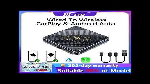 2024 Mini CarAI Box 2in1 Wireless CarPlay Dongle Wireless Android Auto Box Review