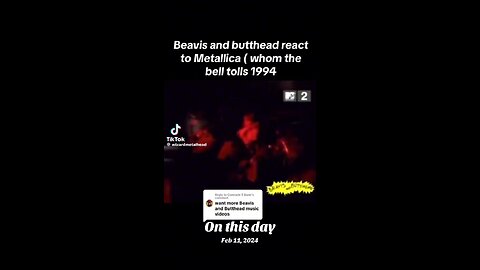 Beavis and Butthead react to Metallica