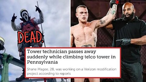 MMA ARTIST & TOWER TECH. DIES WHILE MODIFYING VERIZON ANTENNA!