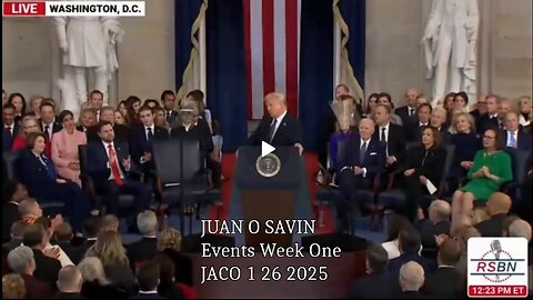 JUAN O SAVIN- President TRUMP Events Week One- JACO 1 26 2025