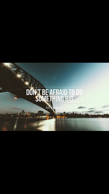 I will do some big today