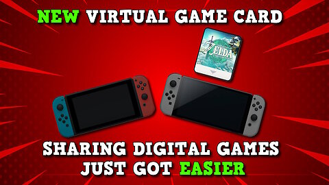 Nintendo Announces Major Switch eShop Change with Virtual Game Cards!